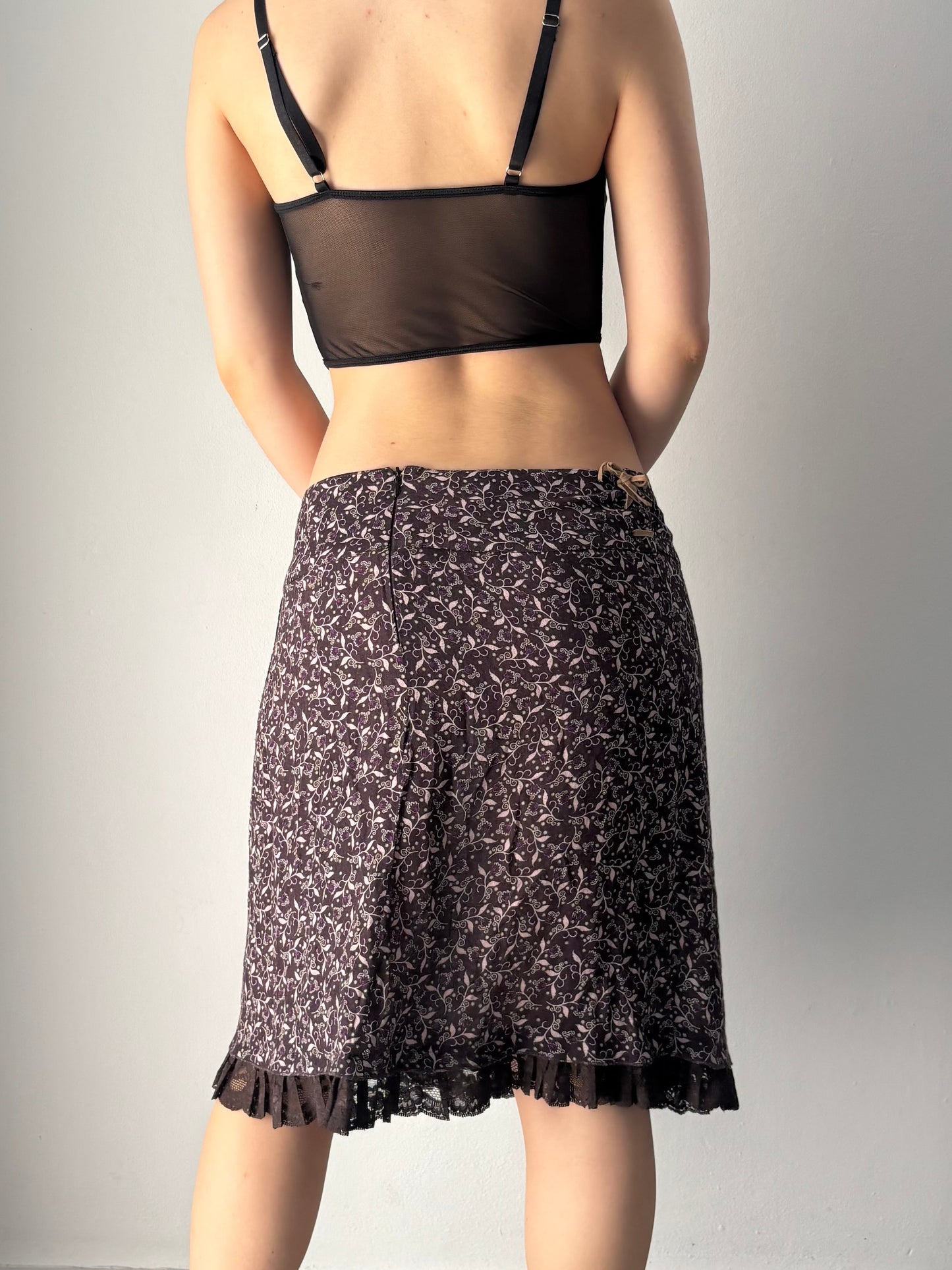 Liu Jo floral midi skirt
