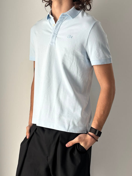 Lacoste baby blue polo shirt