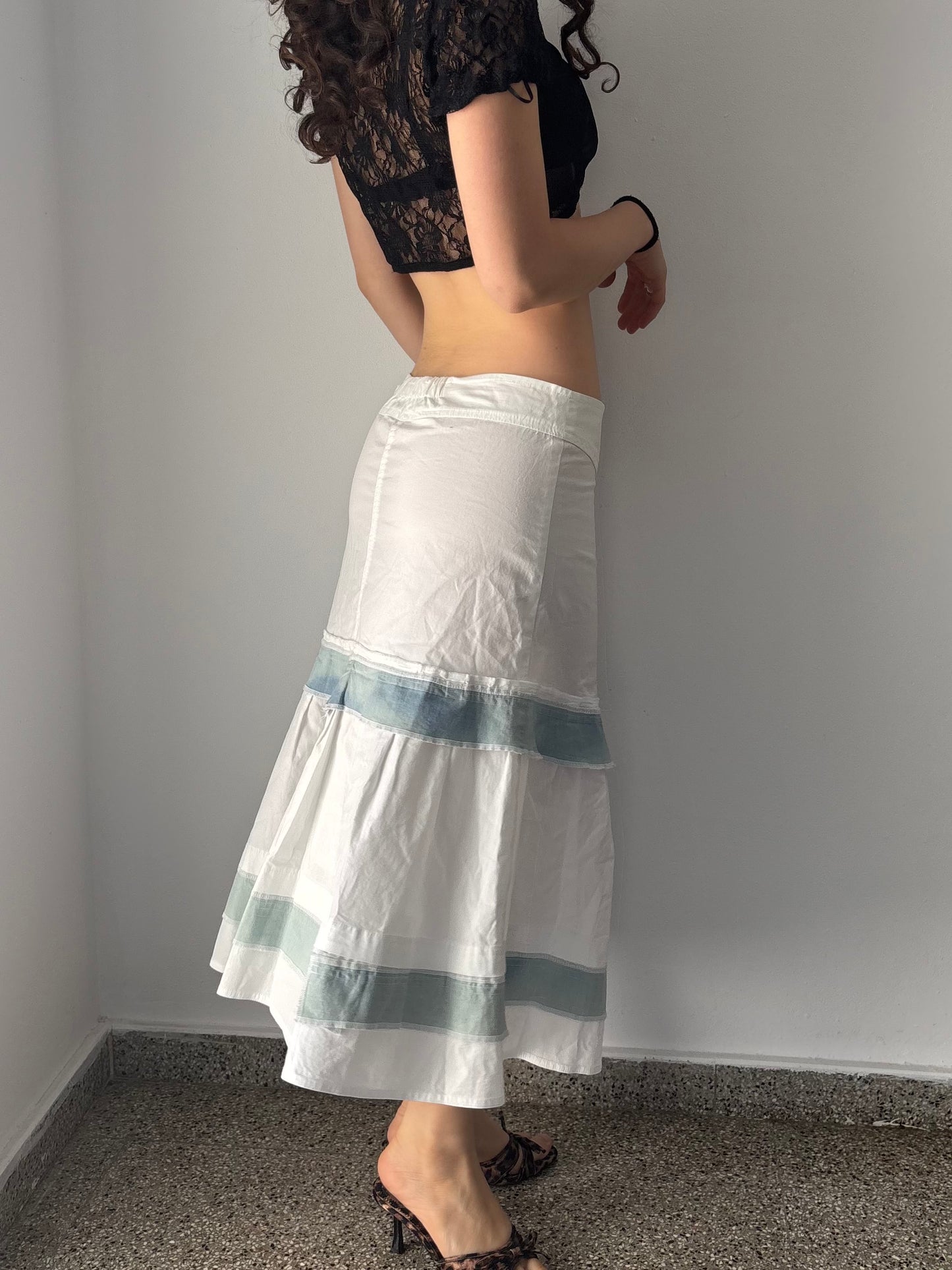 White & blue fairy skirt