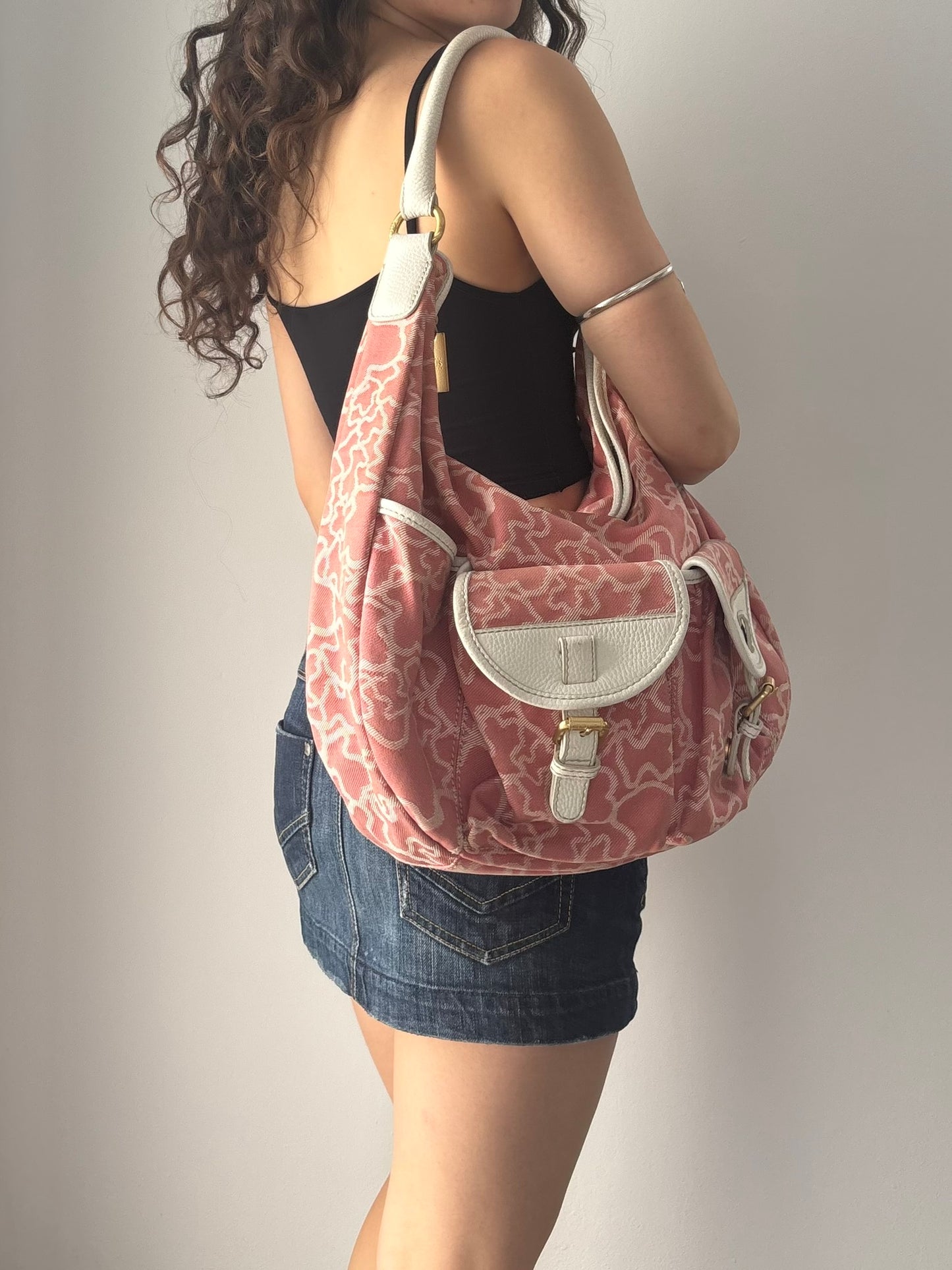 Tous pink tote bag